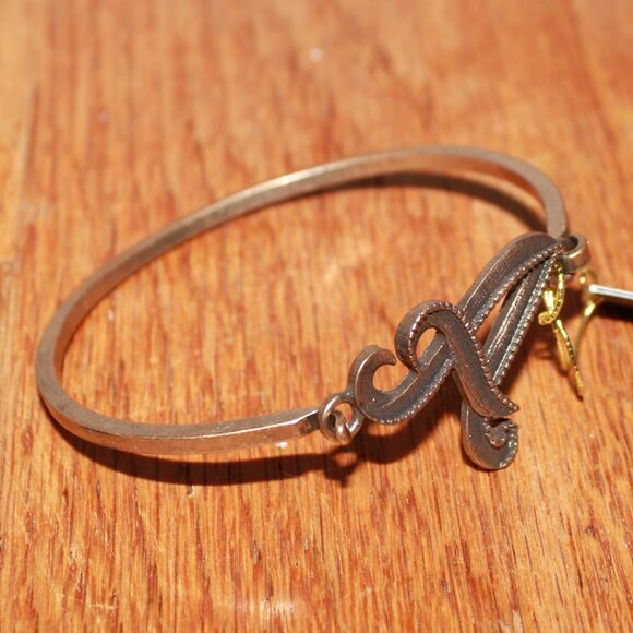 Niquea.D Initial Metal Bracelet - Picture 2 of 5